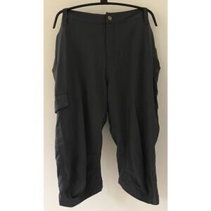 Cutter Gray Cargo Shorts High Waters Pants Nikwax Waterproofing L Mens 36x18